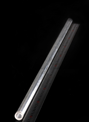 EFG Method Transparent Sapphire Tubes Acid And Alkali / High Temperature Resistance