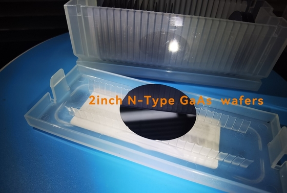 Si Doped Undoped GaAs Wafer Gallium Arsenide Substrates 2inch N Type