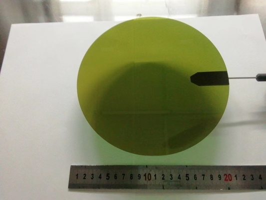 High Purity un-doped Silicon Carbide sic Wafer , 6Inch 4H-Semi Sic Silicon Carbide Substrate
