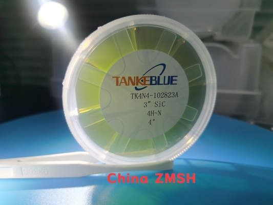 4H-N 4inch 6inch Sic Wafers Semiconductor Material For SBD MOS Device