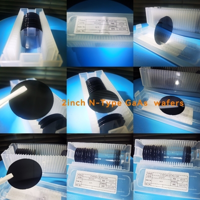 N-Type /  Un-Doped Type GaAs Wafers GaSb 2inch InAs Wafers