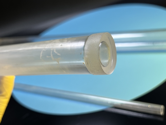Al2O3 Monocrystalline Sapphire Glass Pipe Transparent Thermocouple Protection Tubes