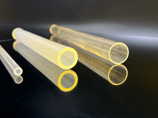 Al2O3 Monocrystalline Sapphire Glass Pipe Transparent Thermocouple Protection Tubes