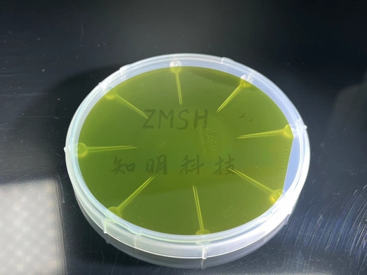 High Purity un-doped Silicon Carbide sic Wafer , 6Inch 4H-Semi Sic Silicon Carbide Substrate