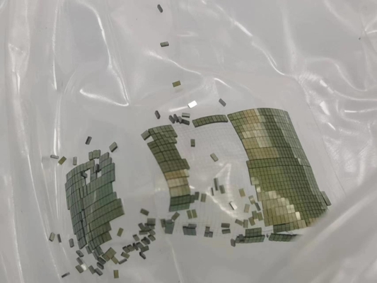 Sic Laser Cutting Service For Sic Chips By 0.5x0.5mm Square Plates