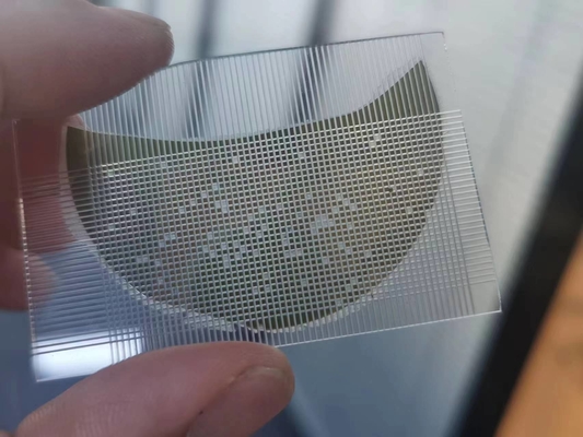 Customized Size 5x5mm 0.5x0.5mm 4H-N SIC Chips Plates