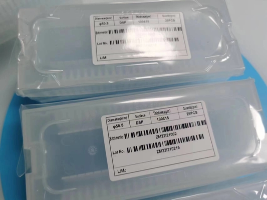 100um 0.1mm Thickness Sapphire Wafers With DSP Surface In Stock