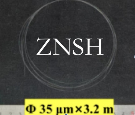 Al2O3 Sapphire Glass Fiber Diameter 35um 100um 200um UV IR Light Loss Temperature Wavelength Application
