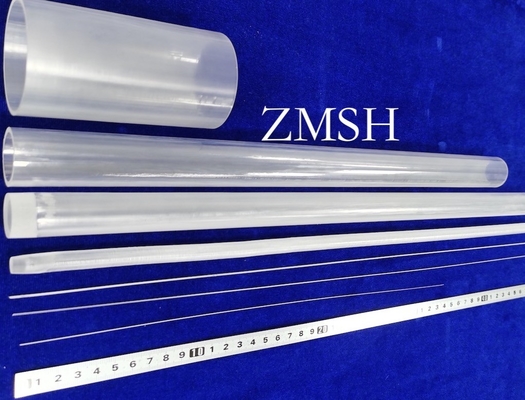 Sapphire Fiber 75um 100um High Refractive High Power Laser Wide Wavelength Optical Communication
