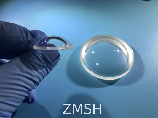 Al2O3 Sapphire Dome K9 Glass Hardness Mohs9 High Pressure Resistivity Optical Windows