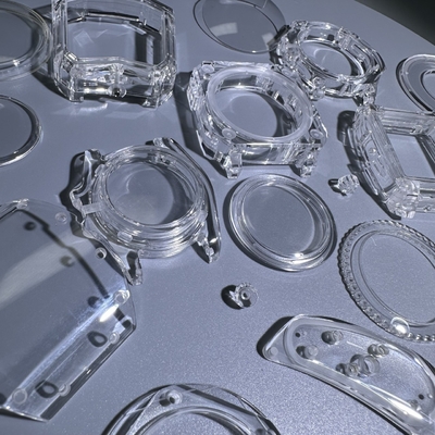 Clear Transparent Sapphire Single Crystal Watchcase Kits For Customized Movement