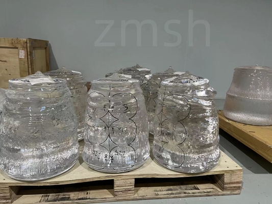 KY Sapphire Crystal Boule 200kg Mohs Hardness 9 For Sapphire Wafer Cut High Transparency
