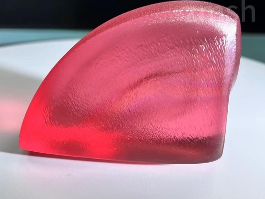 CZ Method Red Sapphire Crystals For Wristwatch Colorful Sapphire