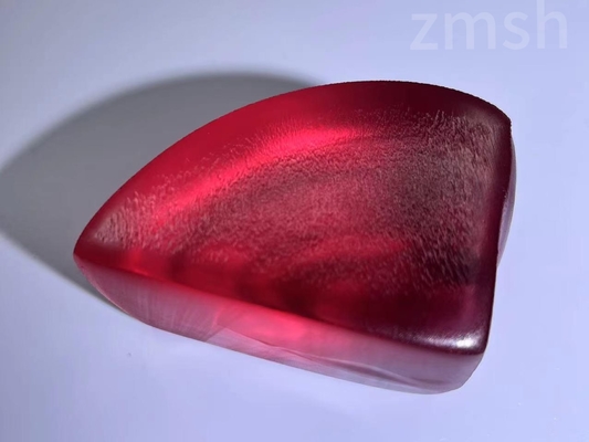 CZ Method Red Sapphire Crystals For Wristwatch Colorful Sapphire