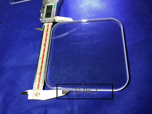 Square Rectangle Sapphire Optical Windows , Single Crystal Glass For LED Chip
