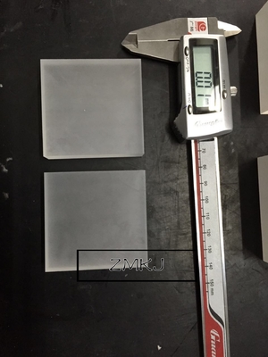 Optical Glass Plate , Single Crystal Glass For Wrist Watch Glass Lens