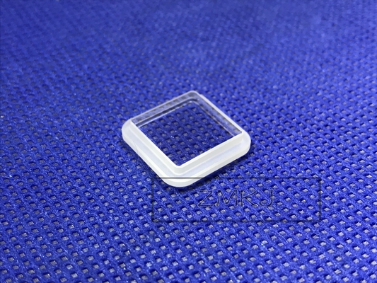 Al2O3 Crystal Sapphire Cover Glass Double Side Polished Customized Shape