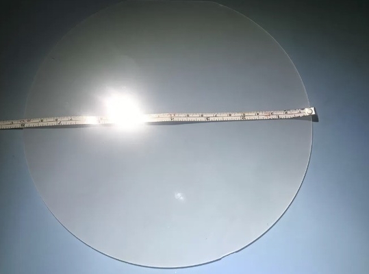 8inch Al2O3 Sapphire Optical Windows DSP thichness 0.5mm Orientation C-Axis