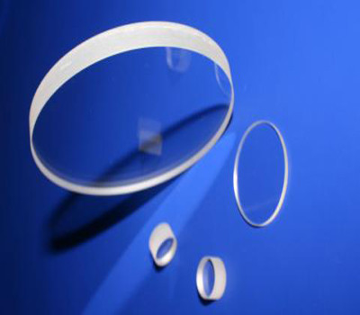 Rectangle C Axis Sapphire Optical Glass Lens Customized Shape For Protective Glass