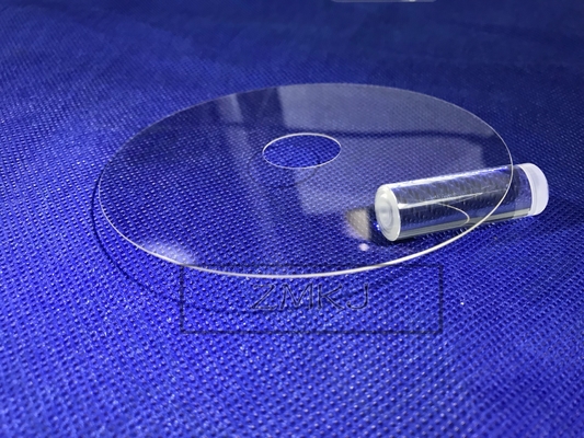 Military Sapphire Glass Window , Optical Window Glass 0.5 - 50 Mm Thickness