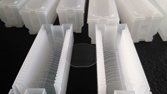 GE Fused Quartz Plate , Optical Glass Plate 2 Inch And Diameter 100 Mm