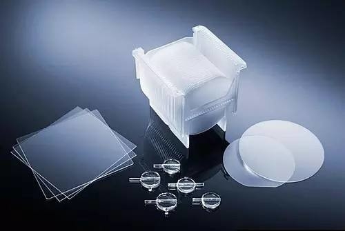 GE Fused Quartz Plate , Optical Glass Plate 2 Inch And Diameter 100 Mm