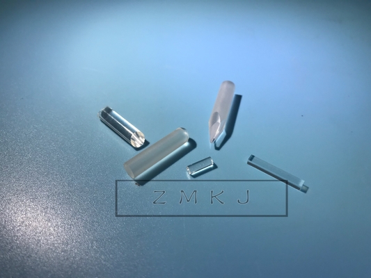Anti - Corrosion Sapphire Parts , Synthetic Sapphire Rod For High Temperature Thermometry