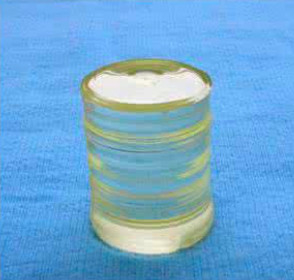 LiTaO3 Optical Window Glass Customized Square Size Double Side Polished