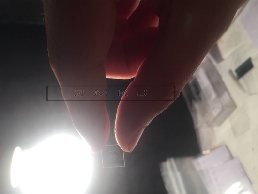 LiTaO3 Optical Window Glass Customized Square Size Double Side Polished