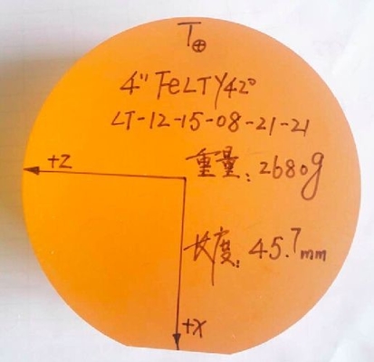 4 Inch Dia 100 Mm Lithium Tantalate Wafers LiTaO3 LiNbO3 Hexagonal Crystal Structure