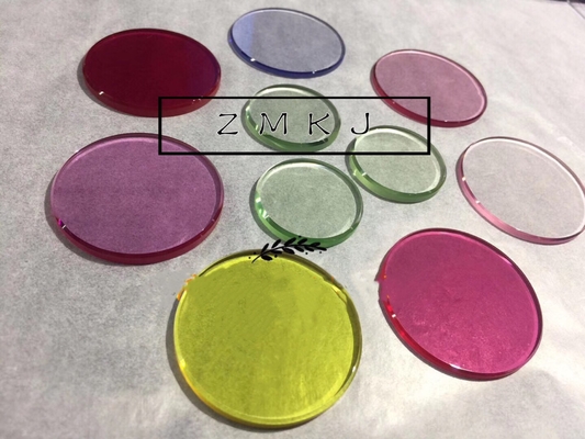 Custom Design Synthetic Ruby , Sapphire Glass 9.0 Hardness For Wrist Watch Lens