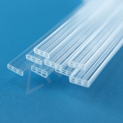Fused Quartz Glass Optical Tube SiO2 Crystal Material Transparent Glass Pipe GS1 GS2