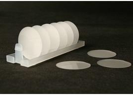 Round C - Axis Sapphire Wafer Diameter 100mm For LED And Optical Lens