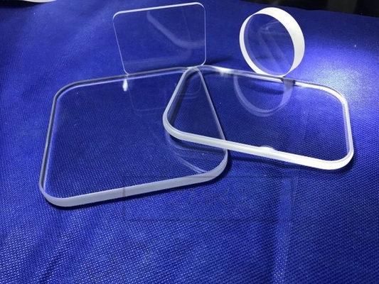 Rectangle Shape Silica Fused Quartz Plate Double Side Polished DSP GS1 GS2 GS3 Grade