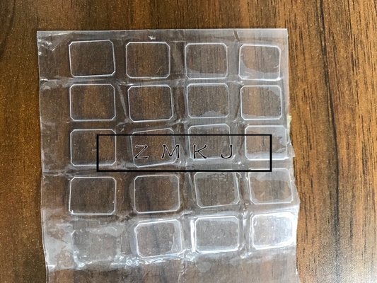 Double Side Polished Synthetic Sapphire Glass 10 X 12.3mm 0.5mm Thickness