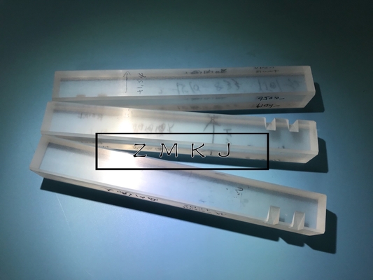 Lapped Surface Custom Sapphire Parts , Polished Synthetic Sapphire Rod