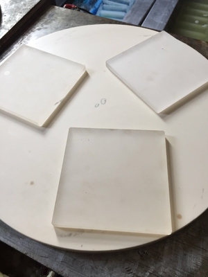 116x116mm Square Sapphire Optical Windows , Sapphire Crystal Glass 8mm Thickness