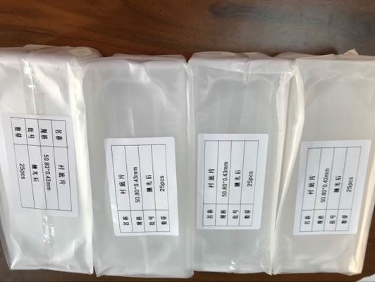 LED Chip Sapphire Wafer Customized Orientation High Thermal Conductivity