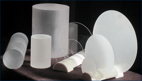 5 Inch Dia 125mm Sapphire Substrate 9.0 High Hardness 99.999％ Al2O3 Material