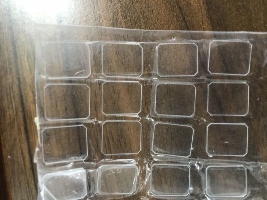 Double Side Polished Synthetic Sapphire Glass 10 X 12.3mm 0.5mm Thickness