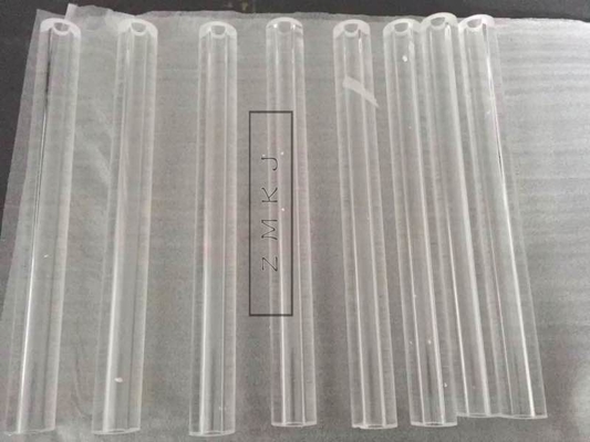 High Hardness 9.0 Sapphire Optical Glass Tube 99.999％ Al2O3 Materials