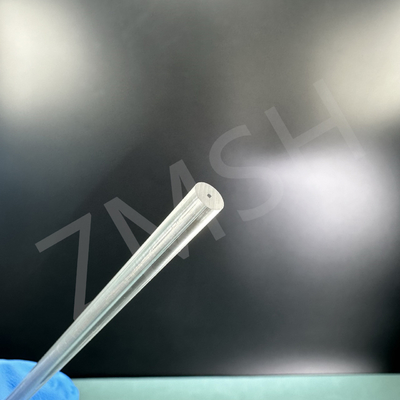 Sapphire Tubes Al2O3 Tubes Pure Transparent High Hardness Customized Tubes Optical Application