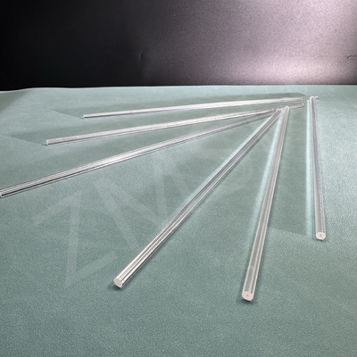 Sapphire Tubes Al2O3 Tubes Pure Transparent High Hardness Customized Tubes Optical Application