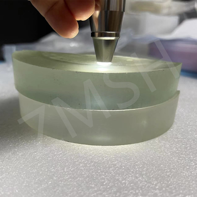 White Moissanite SiC Crystals Purely Transparent Ultra Hard For Jewelry Industry
