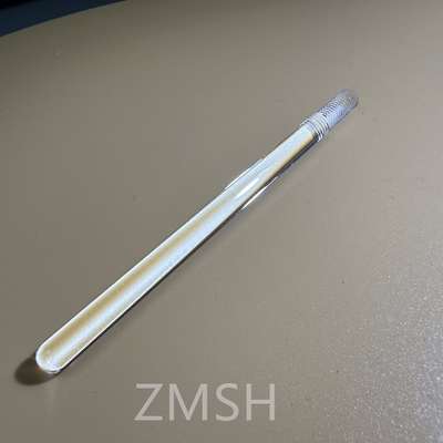Surface Polished Synthetic Sapphire Rod , Sapphire Ingot High Dielectric Constant