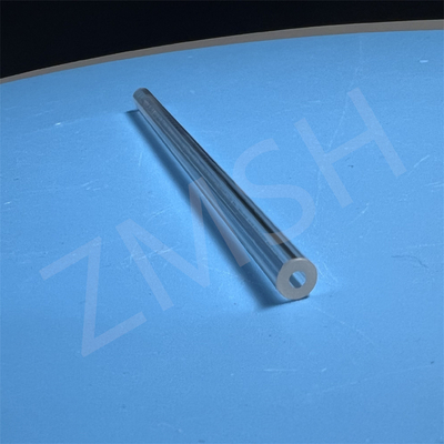 Sapphire Tubes Optical Tubes Pure Al2O3 Tubes High Hardness Transparent Original Growth Surface