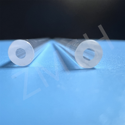 Sapphire Tubes Optical Tubes Pure Al2O3 Tubes High Hardness Transparent Original Growth Surface