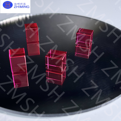 Synthetic Sapphire Al2O3 Ruby Padparadscha Light Pink Sapphire Gemstone Raw Material Used In The Jewelry Industry