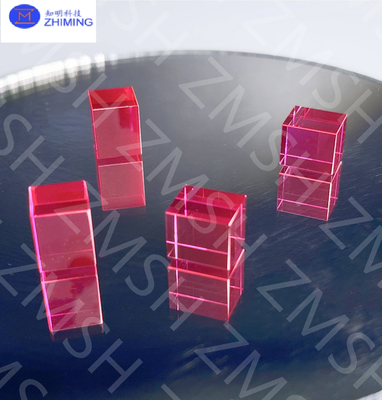 Synthetic Sapphire Al2O3 Ruby Padparadscha Light Pink Sapphire Gemstone Raw Material Used In The Jewelry Industry