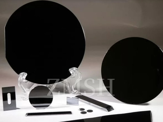 2Inch Sic Silicon Carbide Substrate 6H Low Resistance High P-doped Type Diameter 50.8mm